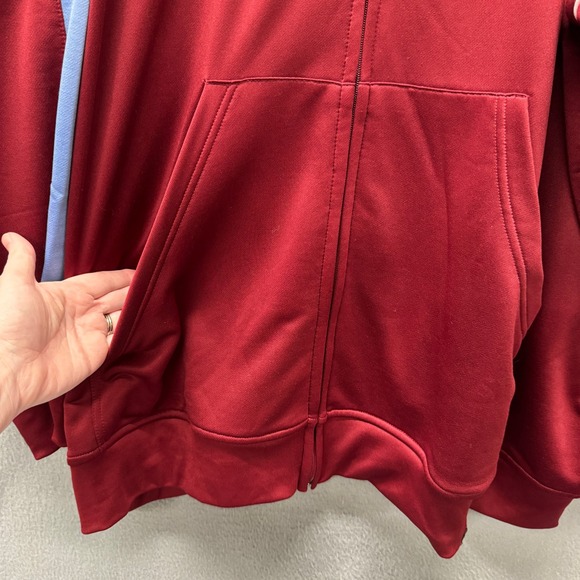 Philadelphia Phillies Majestic Track Jacket Mens 6X Cooperstown Collection VTG - Picture 9 of 11